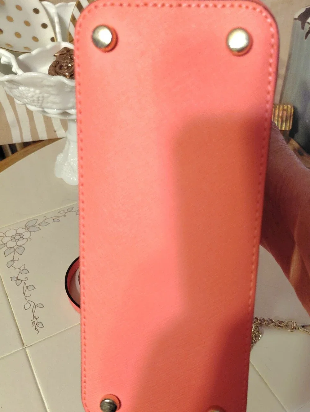 Kate Spade NY Crossbody Cedar Street Harmony, Color Bright Papaya, Like New SALE - Picture 4 of 6